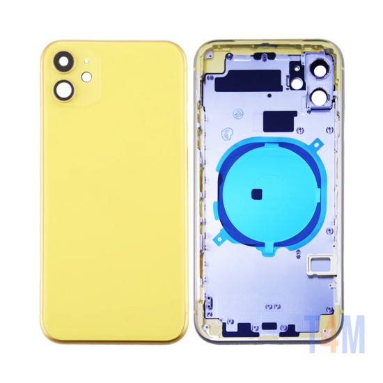 Tapa Trasera+Frame Apple iPhone 11 Amarillo